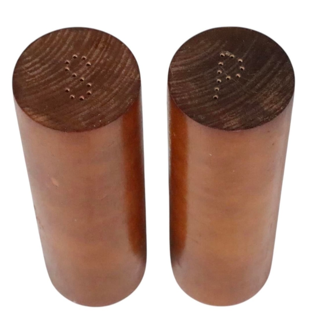 Pr. Mid Century Salt and Pepper Shakers by Clover - 2