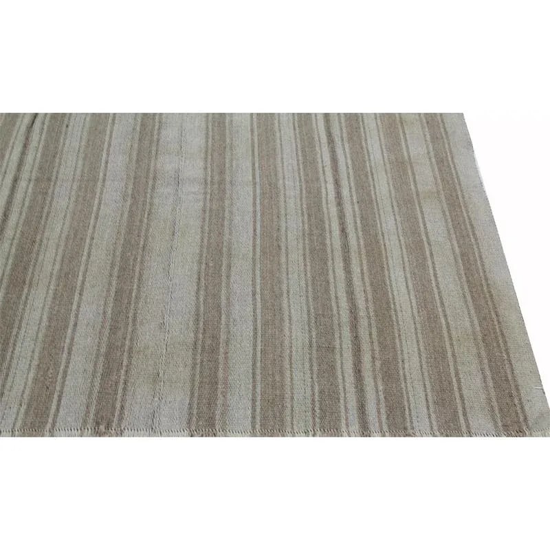 Handwoven Flatweave Handwoven Scandinavian Style Persian Kilim Rug - 5'10"x 7'10" - 4