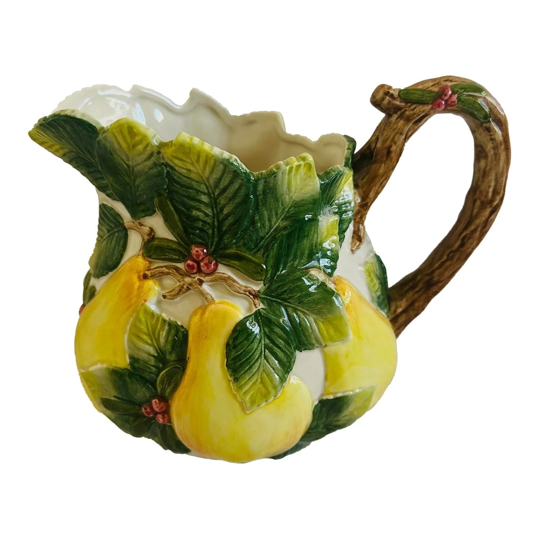 Fitz & Floyd "Holiday Pear" Pitcher 1.5 Qt (1 of 8)
