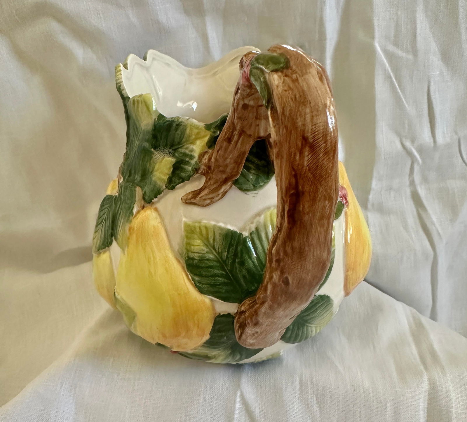 Fitz & Floyd "Holiday Pear" Pitcher 1.5 Qt - 5