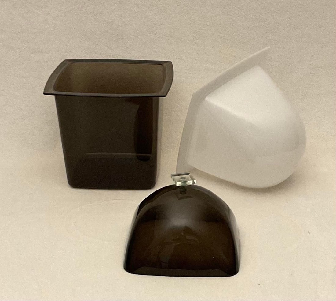 1960s Acrylic Mod Space Age Thermalene 12 Piece Hot & Cold Food Server Dome-A-Lene - 5