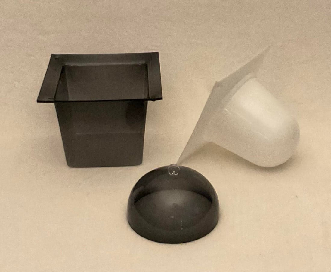 1960s Acrylic Mod Space Age Thermalene 12 Piece Hot & Cold Food Server Dome-A-Lene - 7