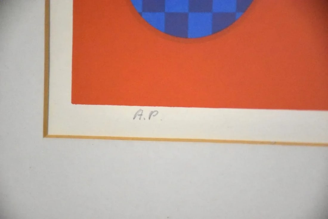 1970s Original Signed Montgomery Lithograph - 4