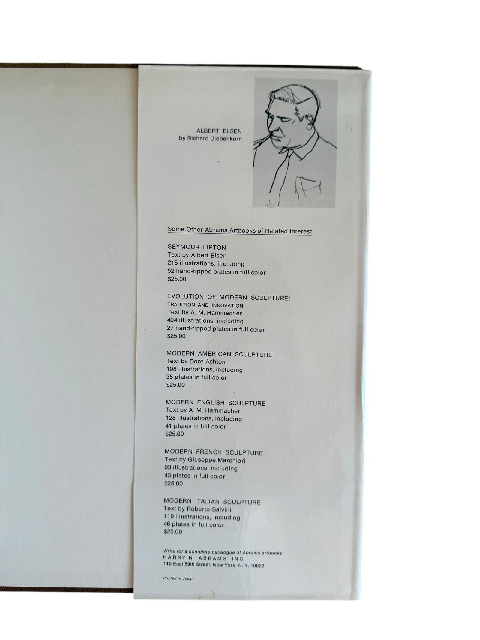 1971 Hardcover Coffee Table Art Book the Sculpture of Henri Matisse - 6