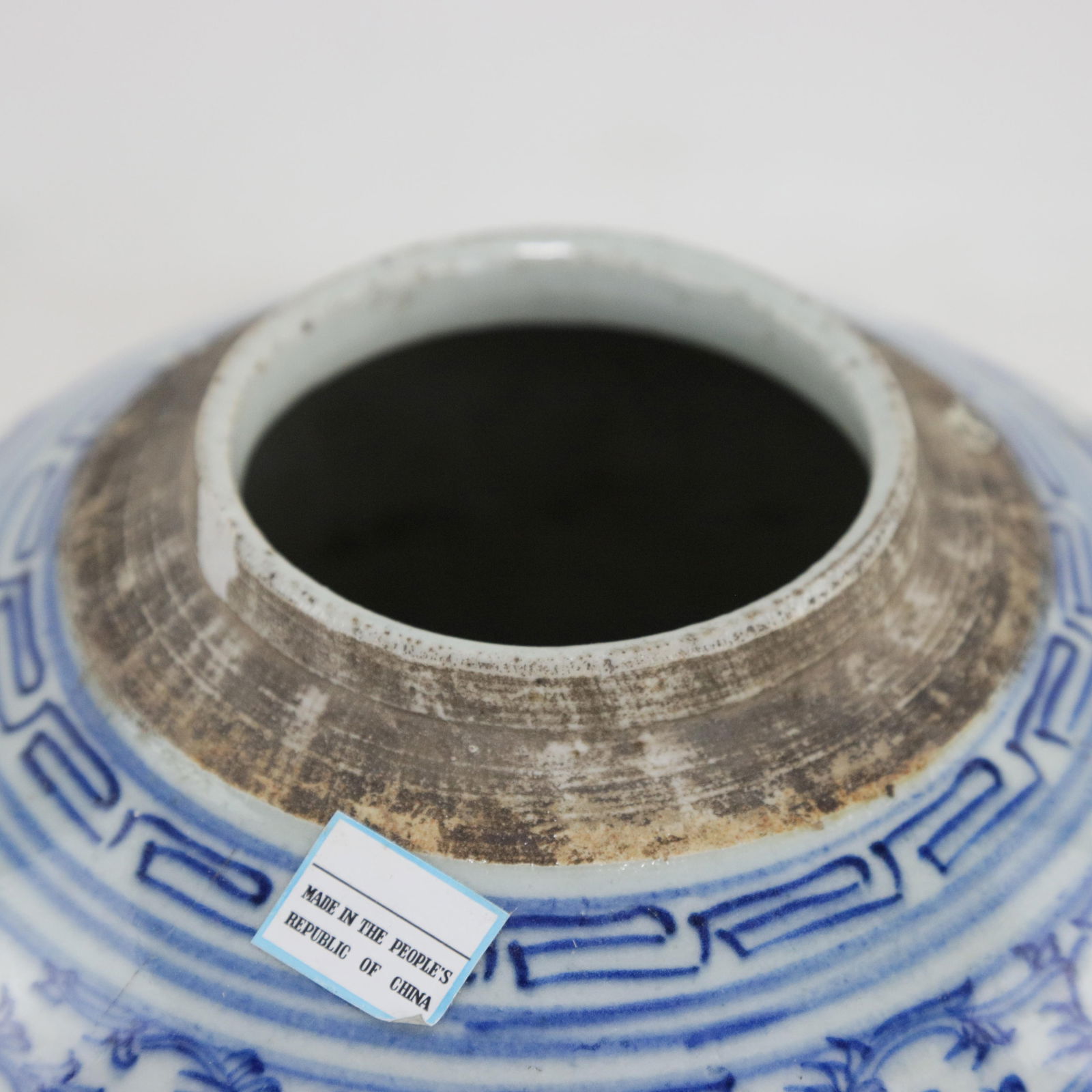 Chinese Blue & White Porcelain Ginger Jar With Double Happiness Symbol "“ Antique Wedding Jar - 10