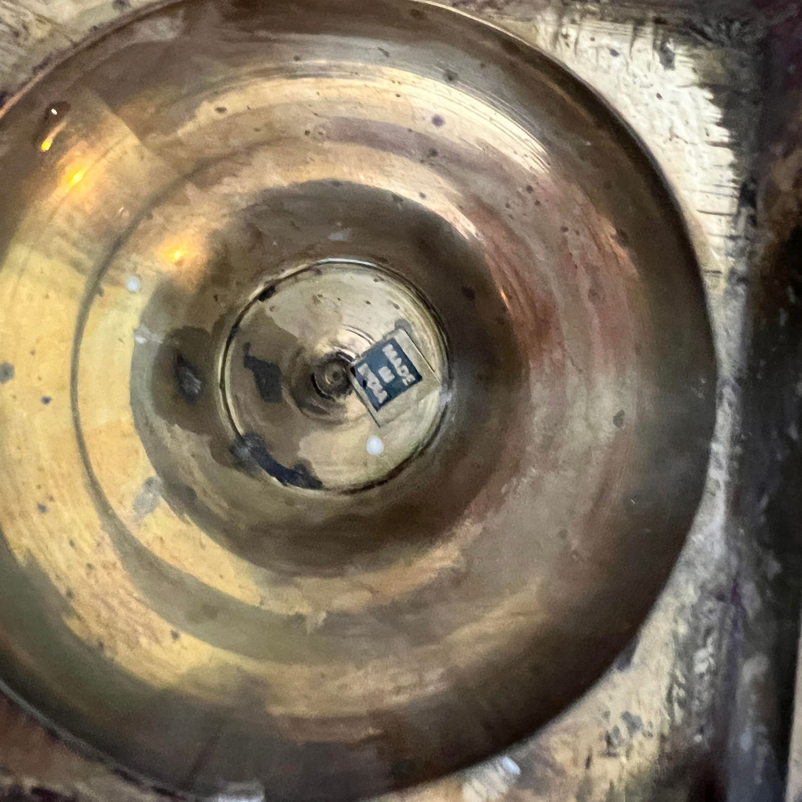 Vintage Pineapple Brass Urn - 9