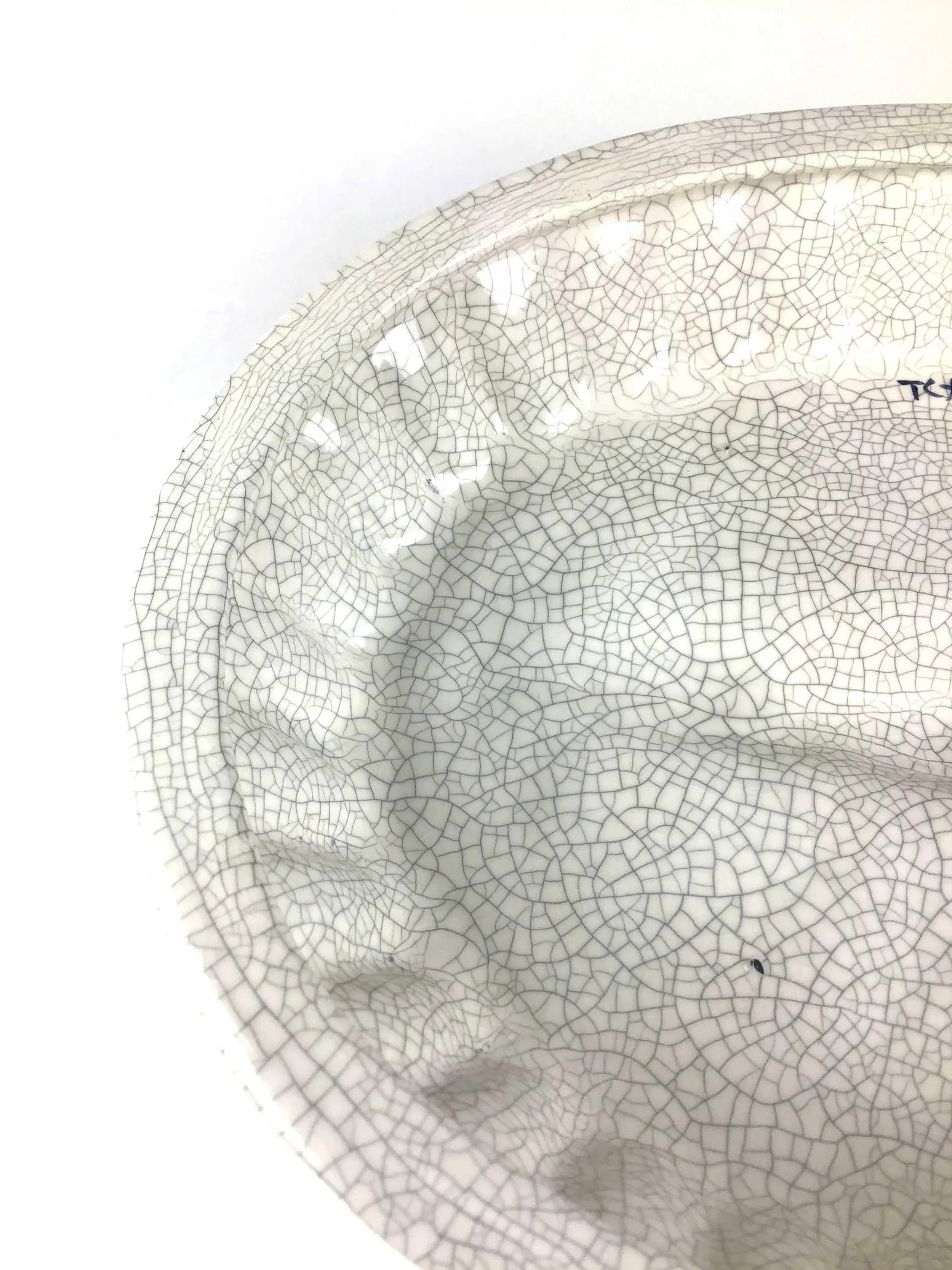 Hand Painted Dedham Pottery Signed Pottery Lobster Wall Art - 11