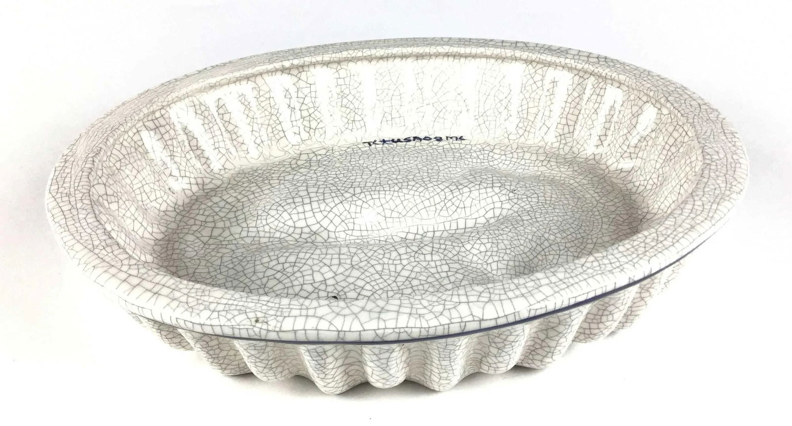 Hand Painted Dedham Pottery Signed Pottery Lobster Wall Art - 3