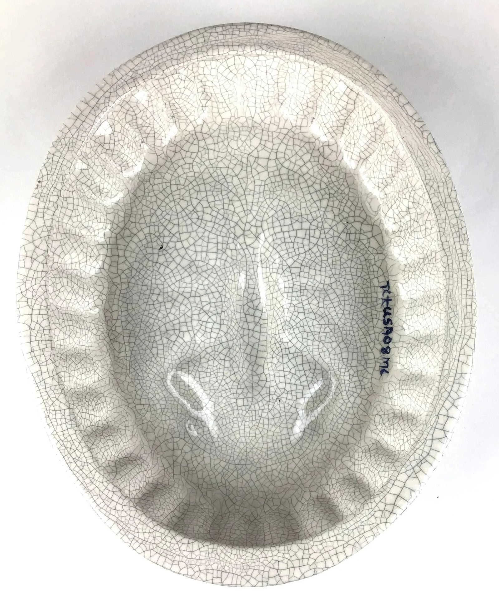 Hand Painted Dedham Pottery Signed Pottery Lobster Wall Art - 7