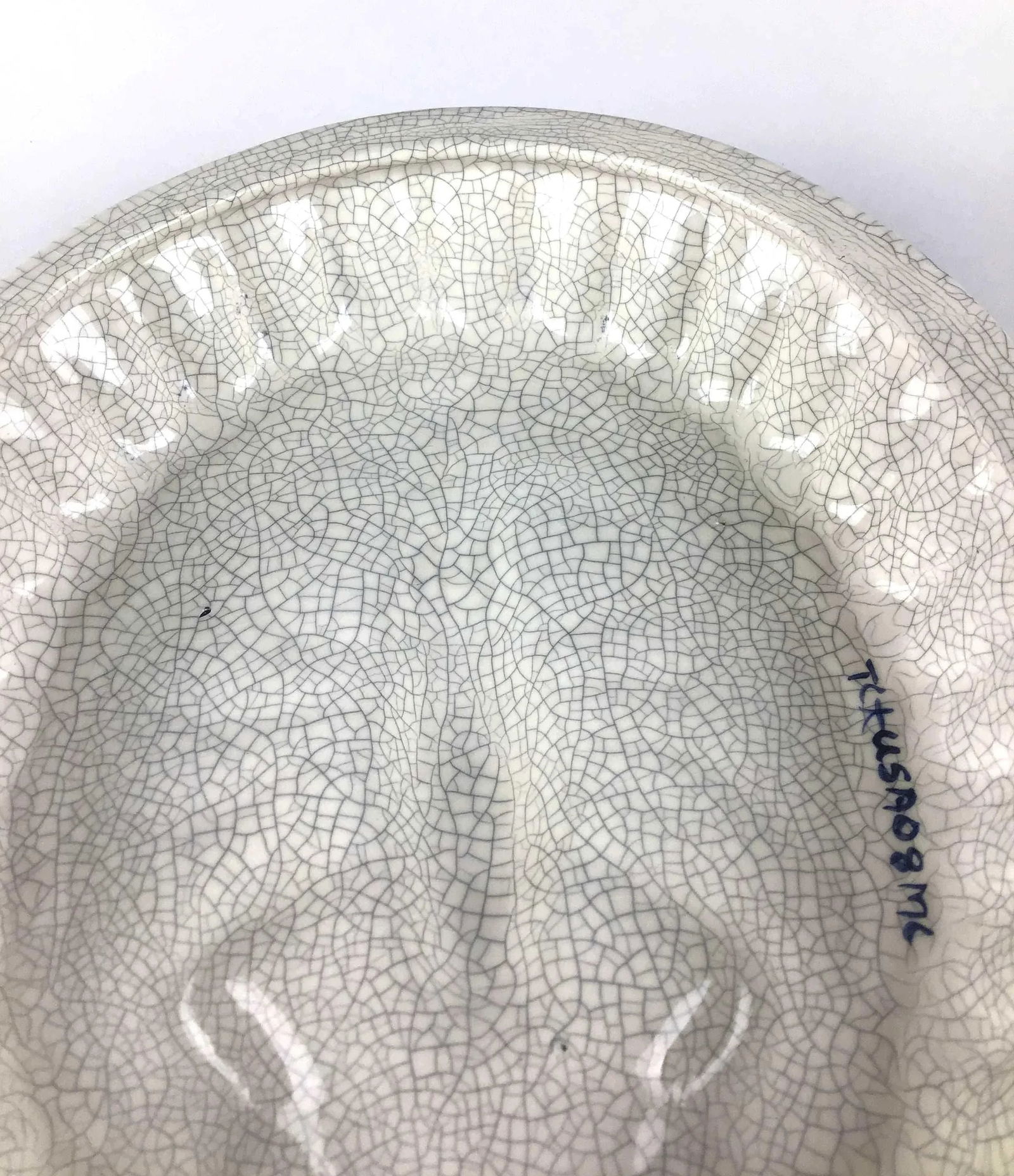 Hand Painted Dedham Pottery Signed Pottery Lobster Wall Art - 9