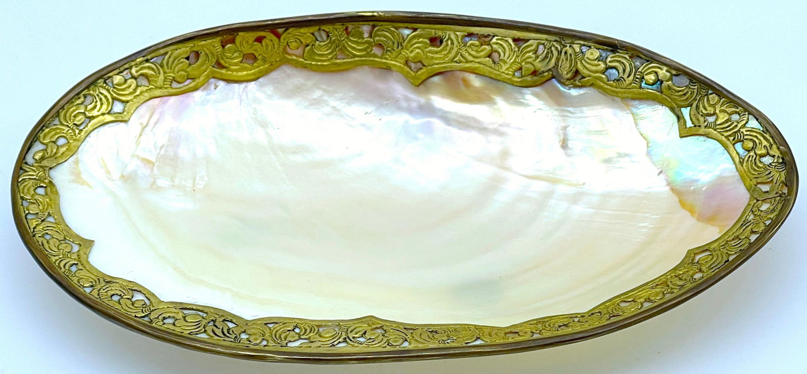 Napoleon III Ormolu Mounted Footed Shell Dish/ Vide-Poche - 4