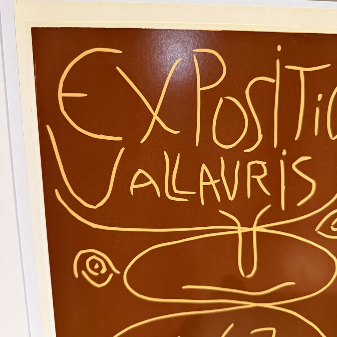 1963 Pablo Picasso Exposition Vallauris Poster Linocut - 4