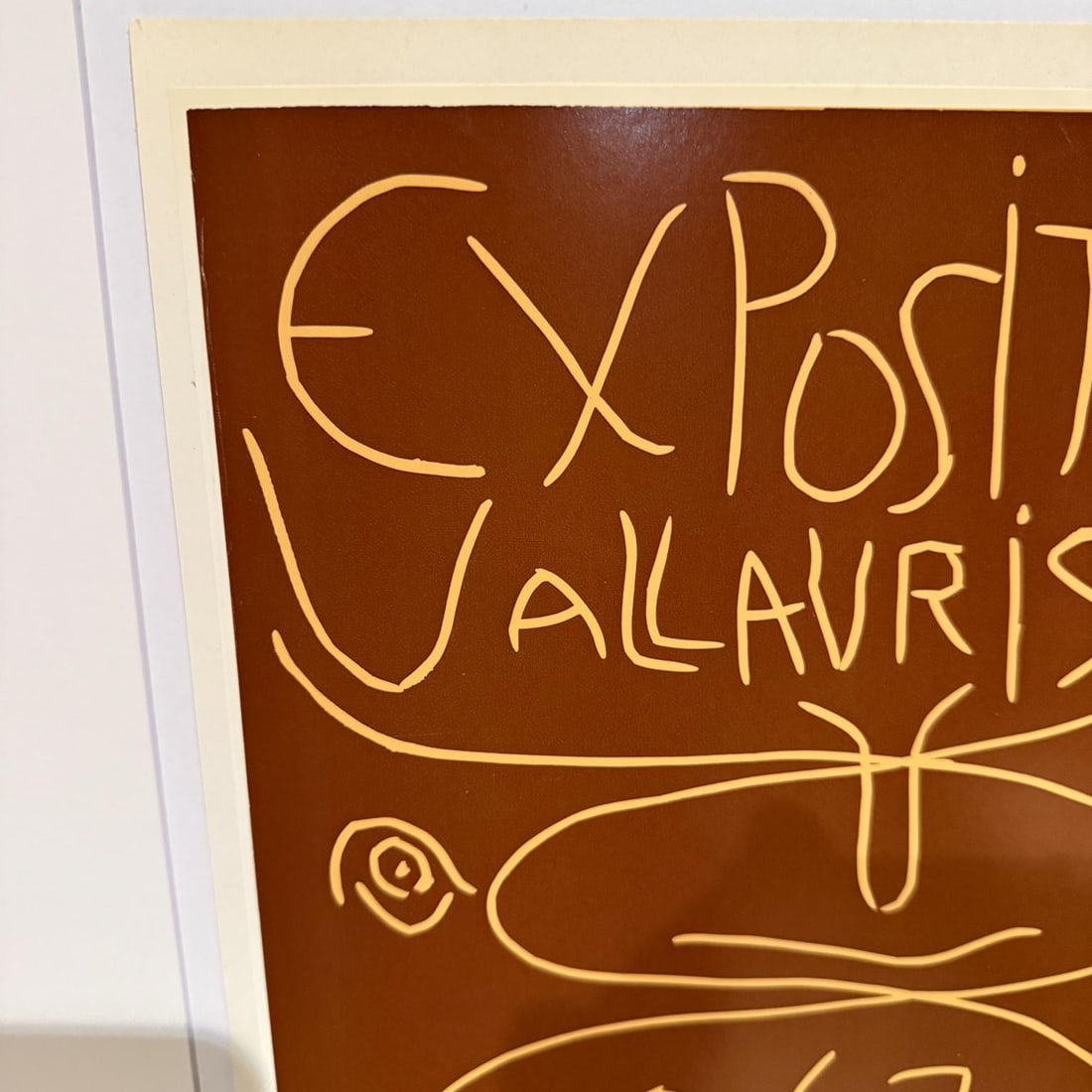 1963 Pablo Picasso Exposition Vallauris Poster Linocut - 7