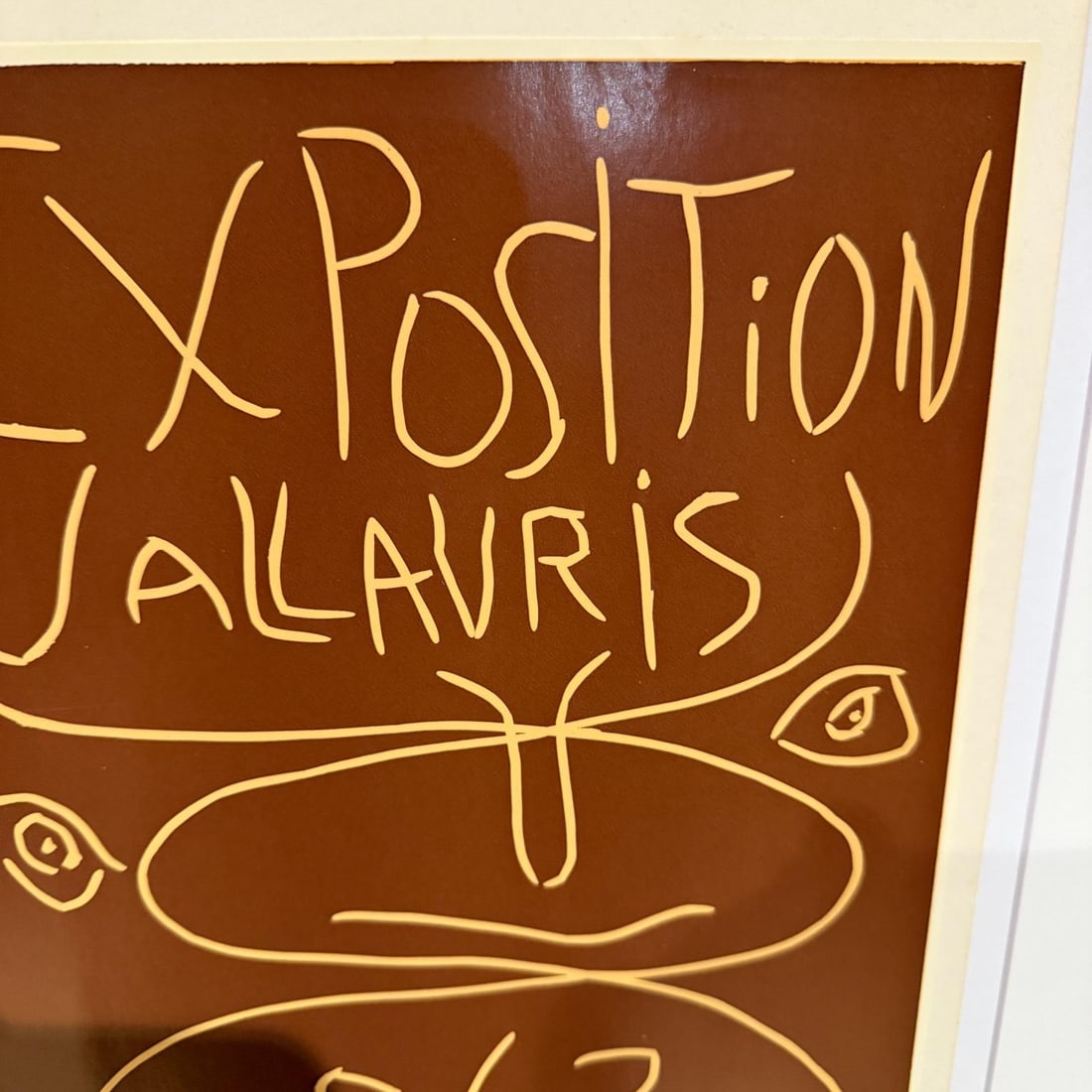 1963 Pablo Picasso Exposition Vallauris Poster Linocut - 8