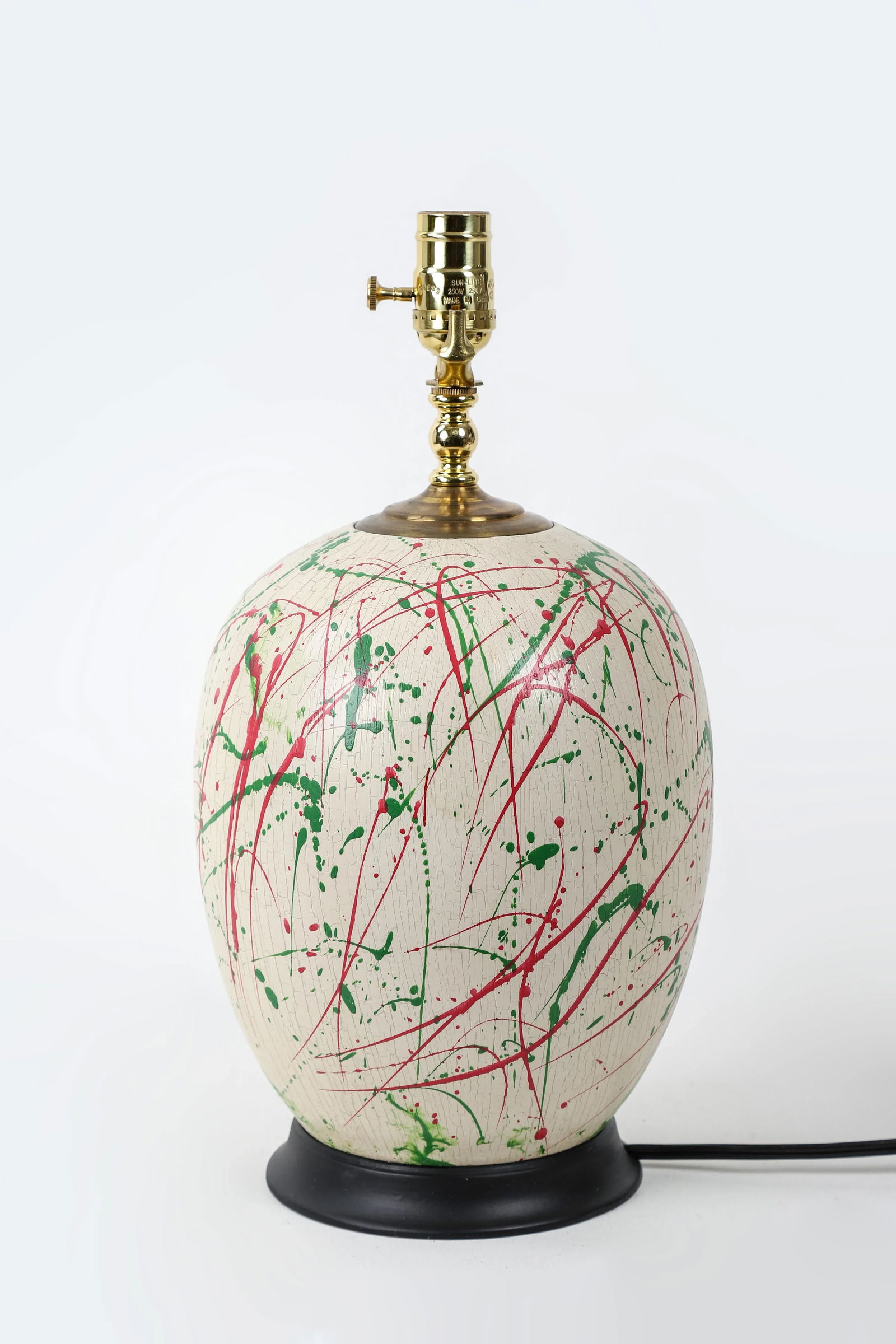 Hand Drawn Abstract Pattern Table Lamp - 5