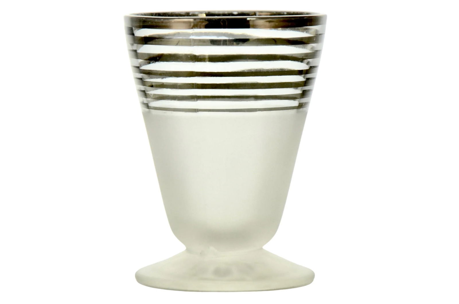 Silver Band Aperitif Barware Glasses - Set of 8 - 2