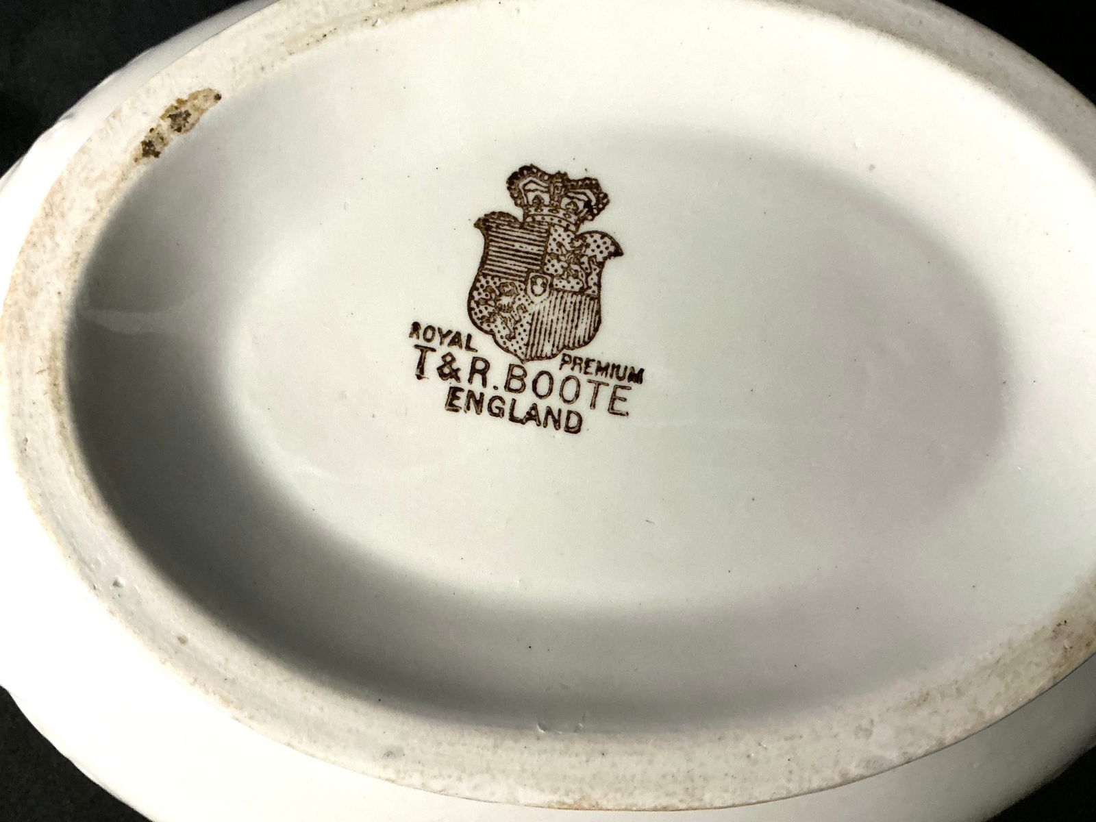 Ironstone Vegetable Tureen With Lid by T & R Boote, England - 10