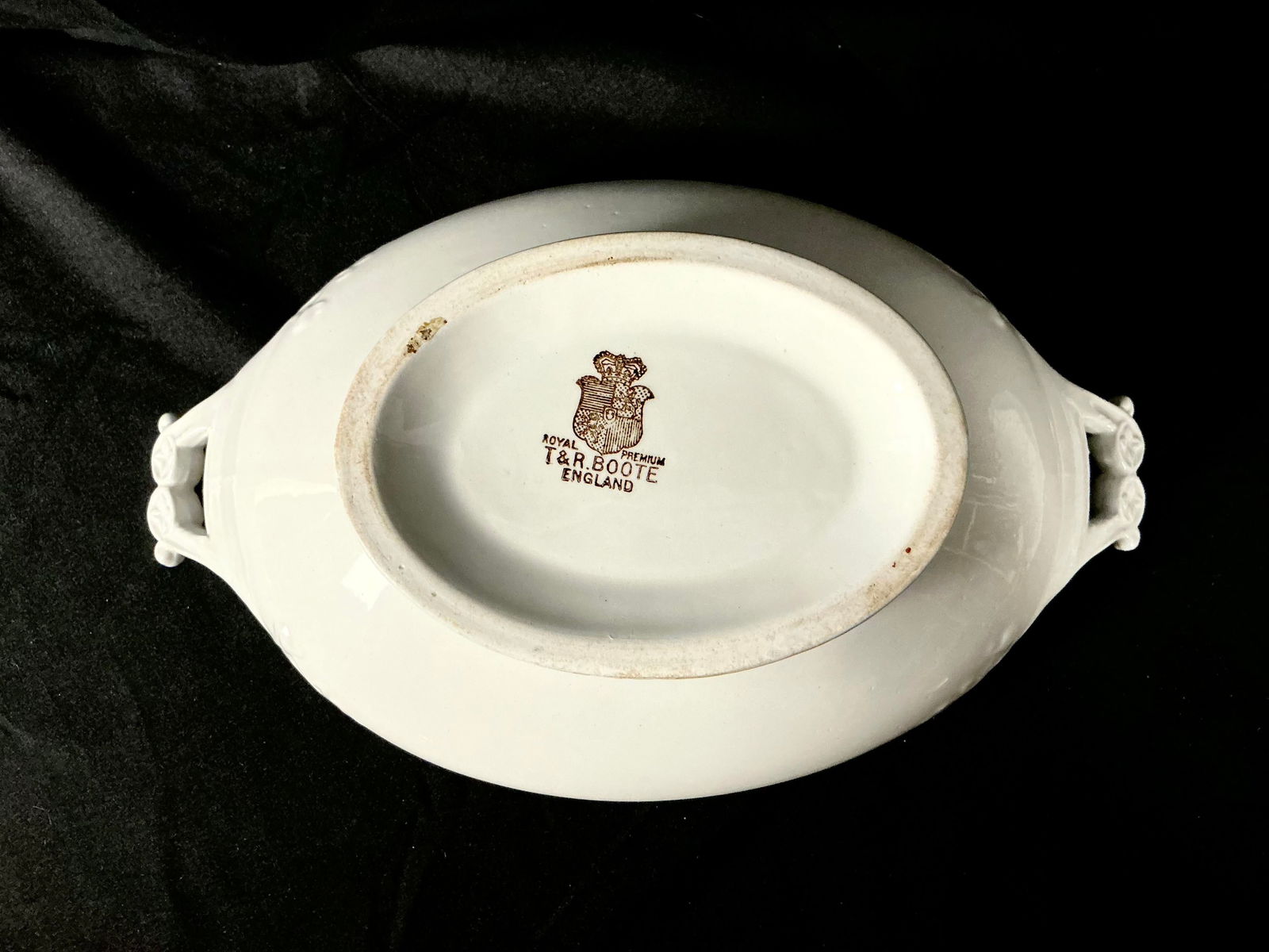 Ironstone Vegetable Tureen With Lid by T & R Boote, England - 9