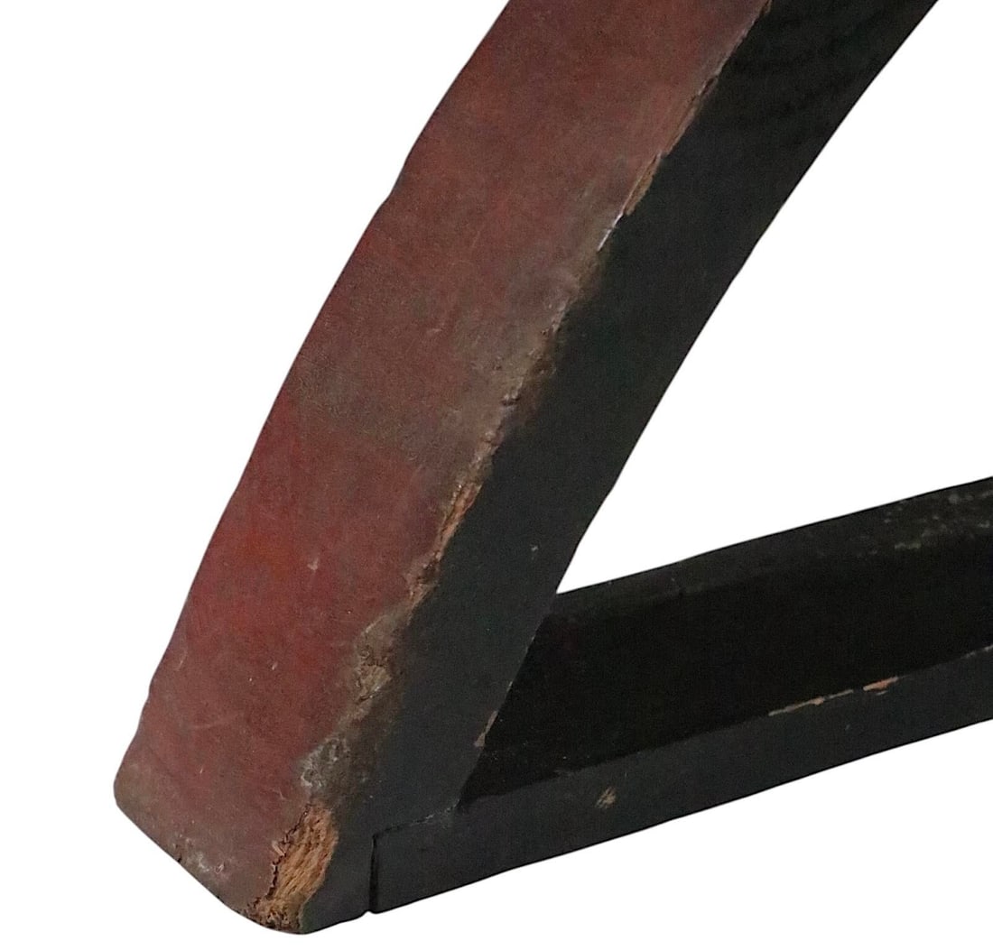 Folky Modernist Oval Coffee Table - 6