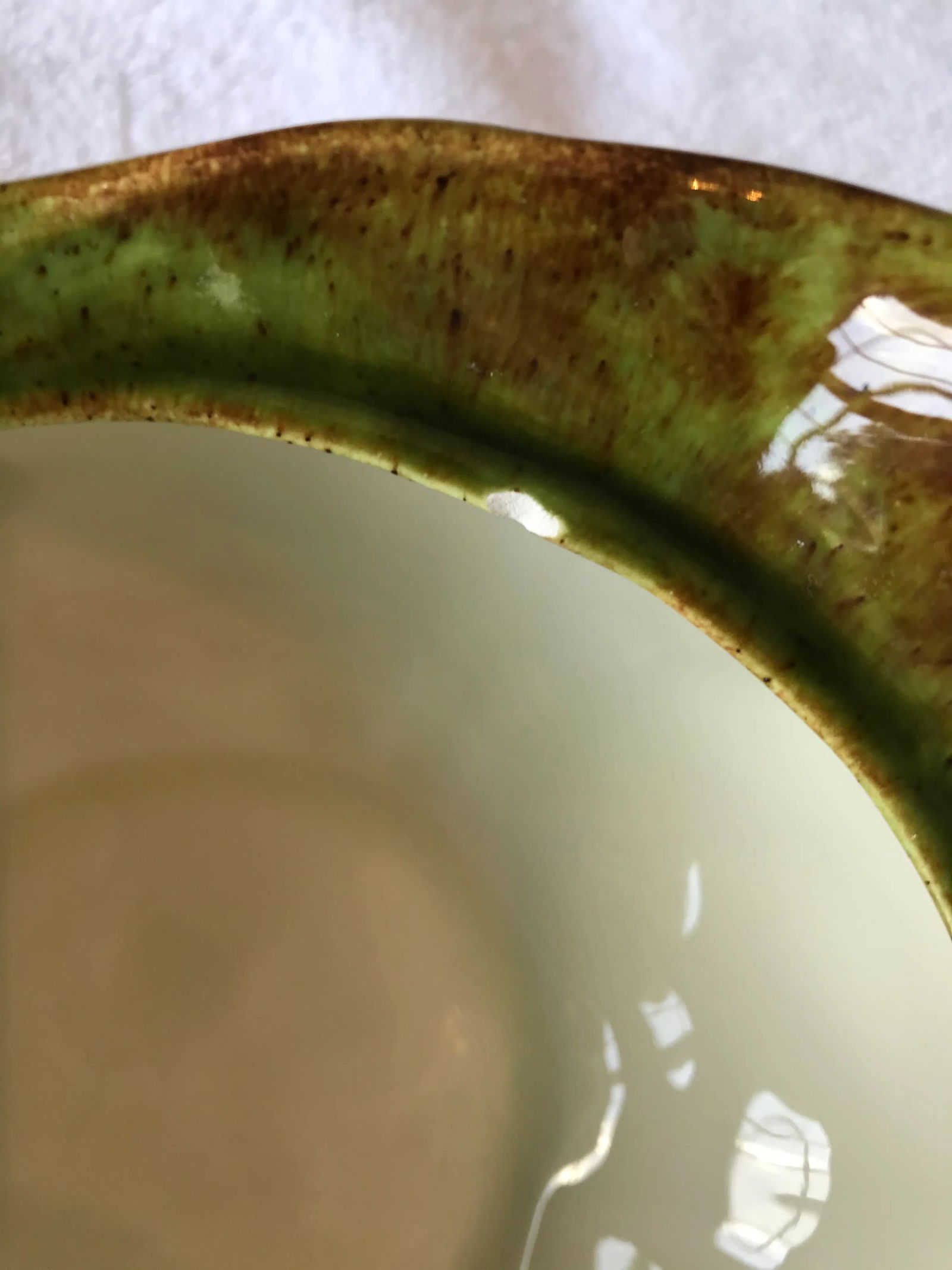 Mid 20th Century Holland Mold Bunny Covered Bowl With Underplate - 6