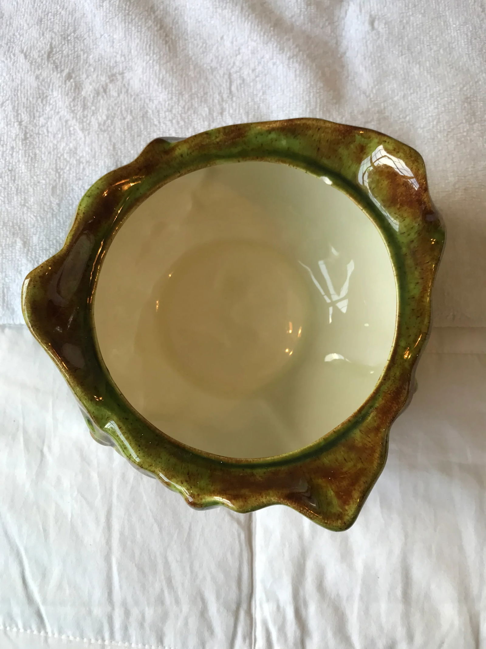 Mid 20th Century Holland Mold Bunny Covered Bowl With Underplate - 7