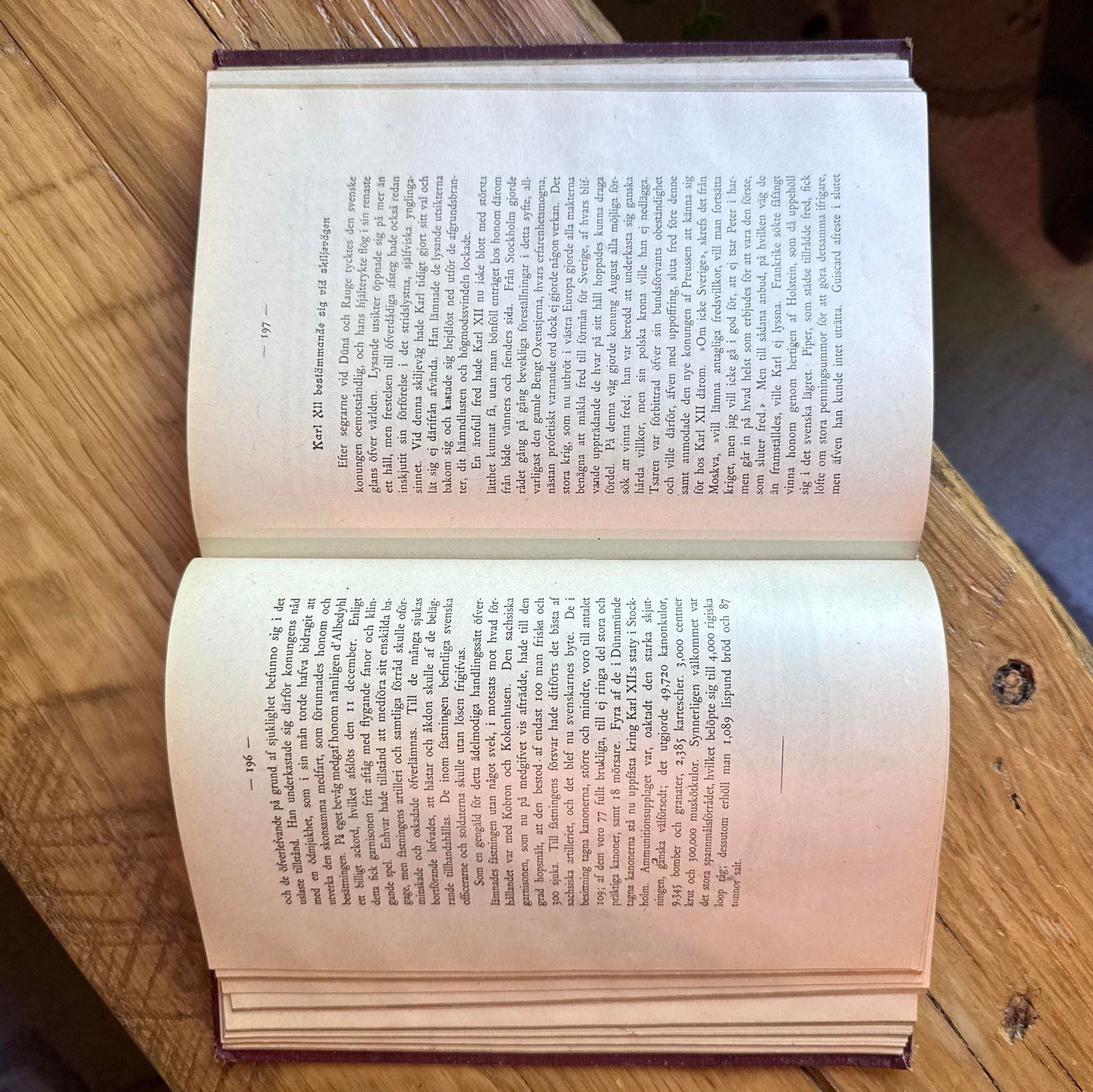 1903 Antique Historical Literature Hardcover-Swedish "Karl Den Tolfte Och Hans Man Lifsbilder Fran - 6