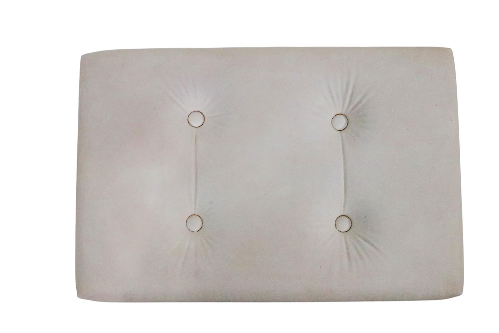 Hollywood Regency Lucite Vanity Bench on Wheel Coaster Feet C 1970/80s - 10