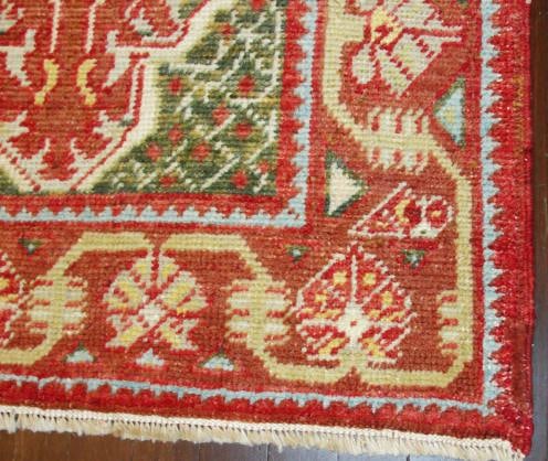 Antique Oushak Rug, Double Prayer - 6