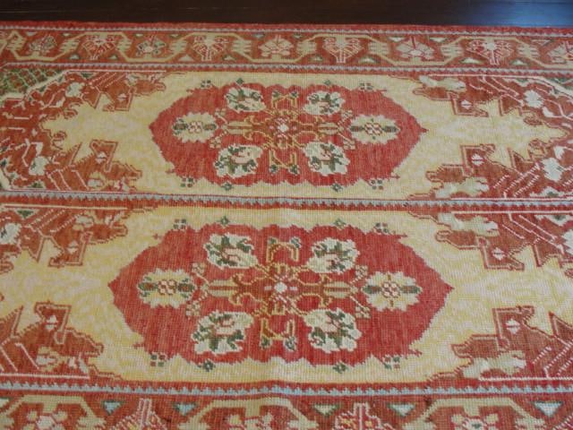 Antique Oushak Rug, Double Prayer - 7