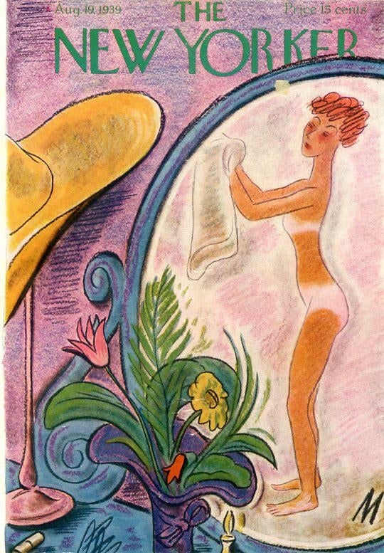 1939 Vintage New Yorker Cover, August 19 (Julian De Miskey), Original New Yorker Magazine Cover, Sum - 2