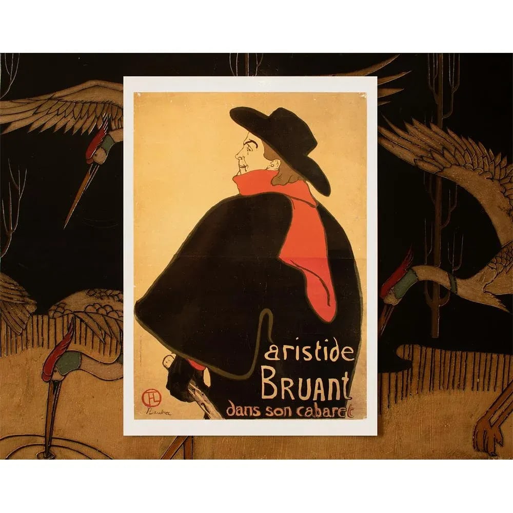 1993 After Henri De Toulouse-Lautrec Large "Poster for Singer Aristide Bruant", First German Edition - 5