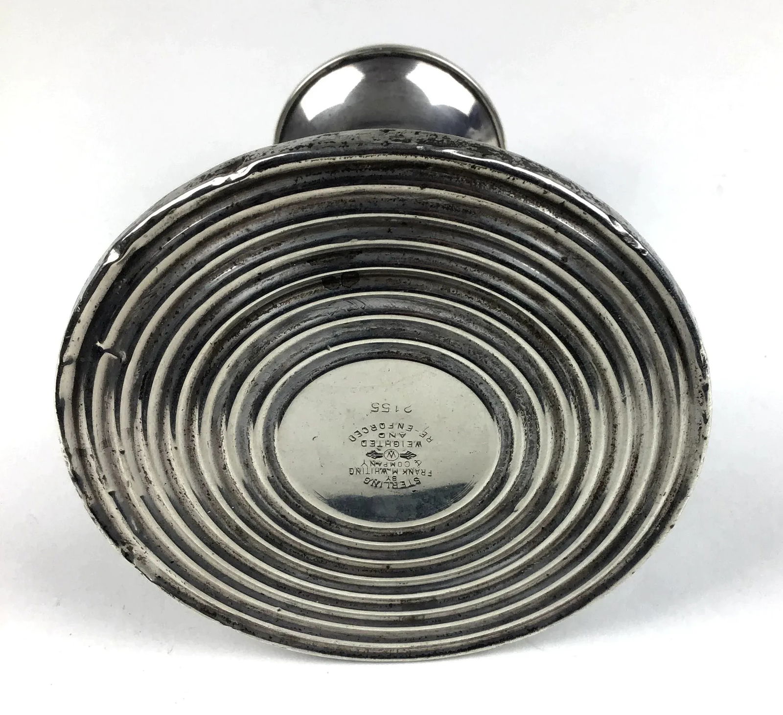 Antique Frank Whiting Weighted Sterling Candlestick Holder - 5