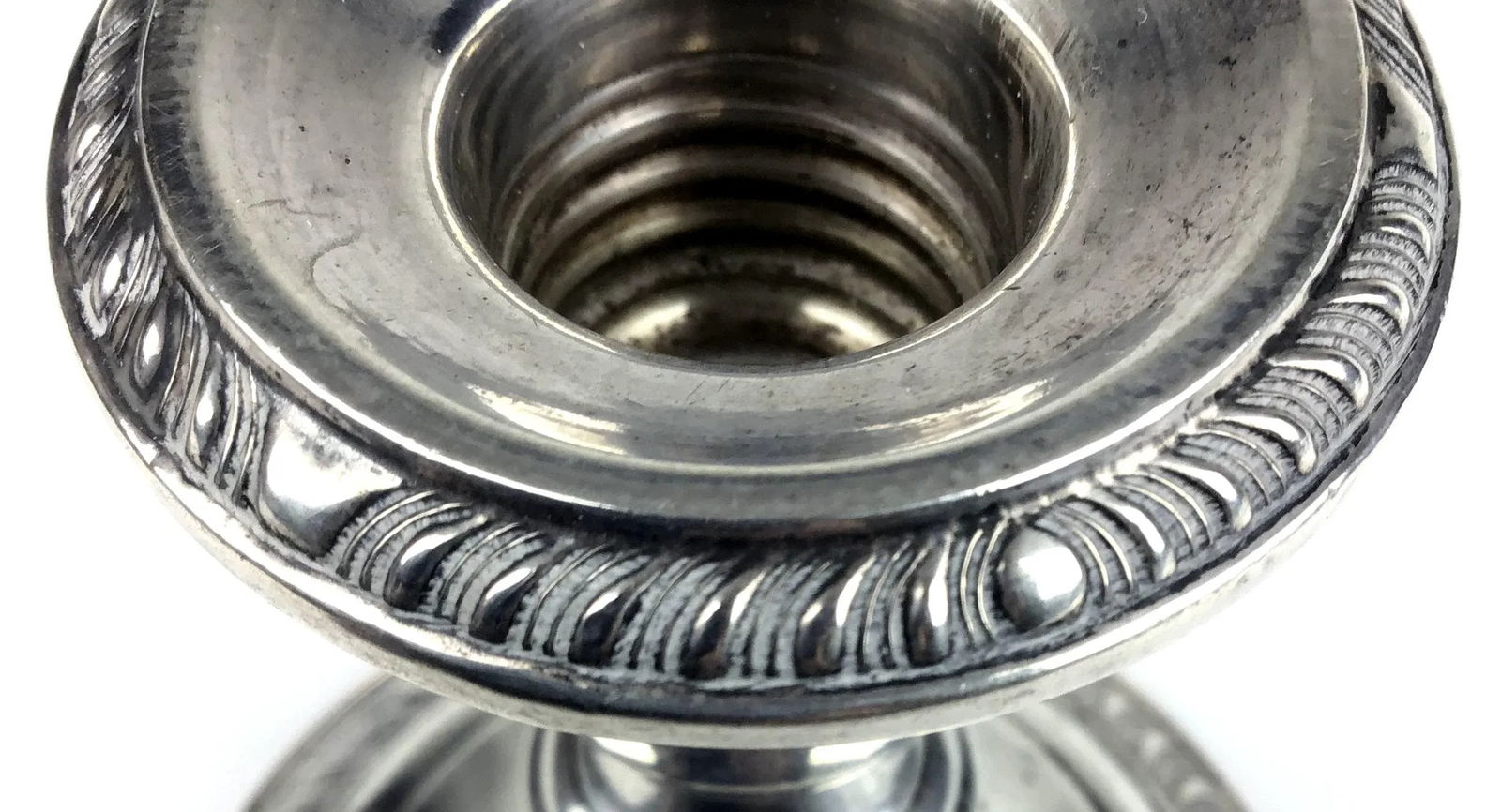 Antique Frank Whiting Weighted Sterling Candlestick Holder - 6