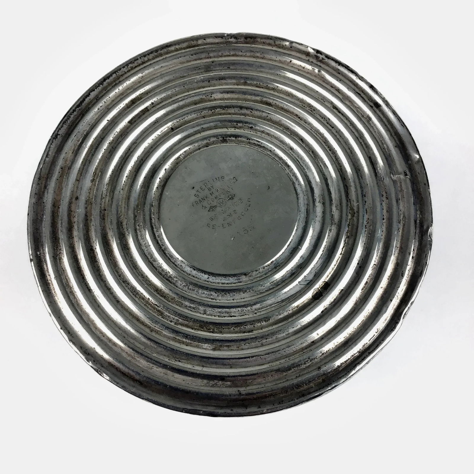 Antique Frank Whiting Weighted Sterling Candlestick Holder - 8