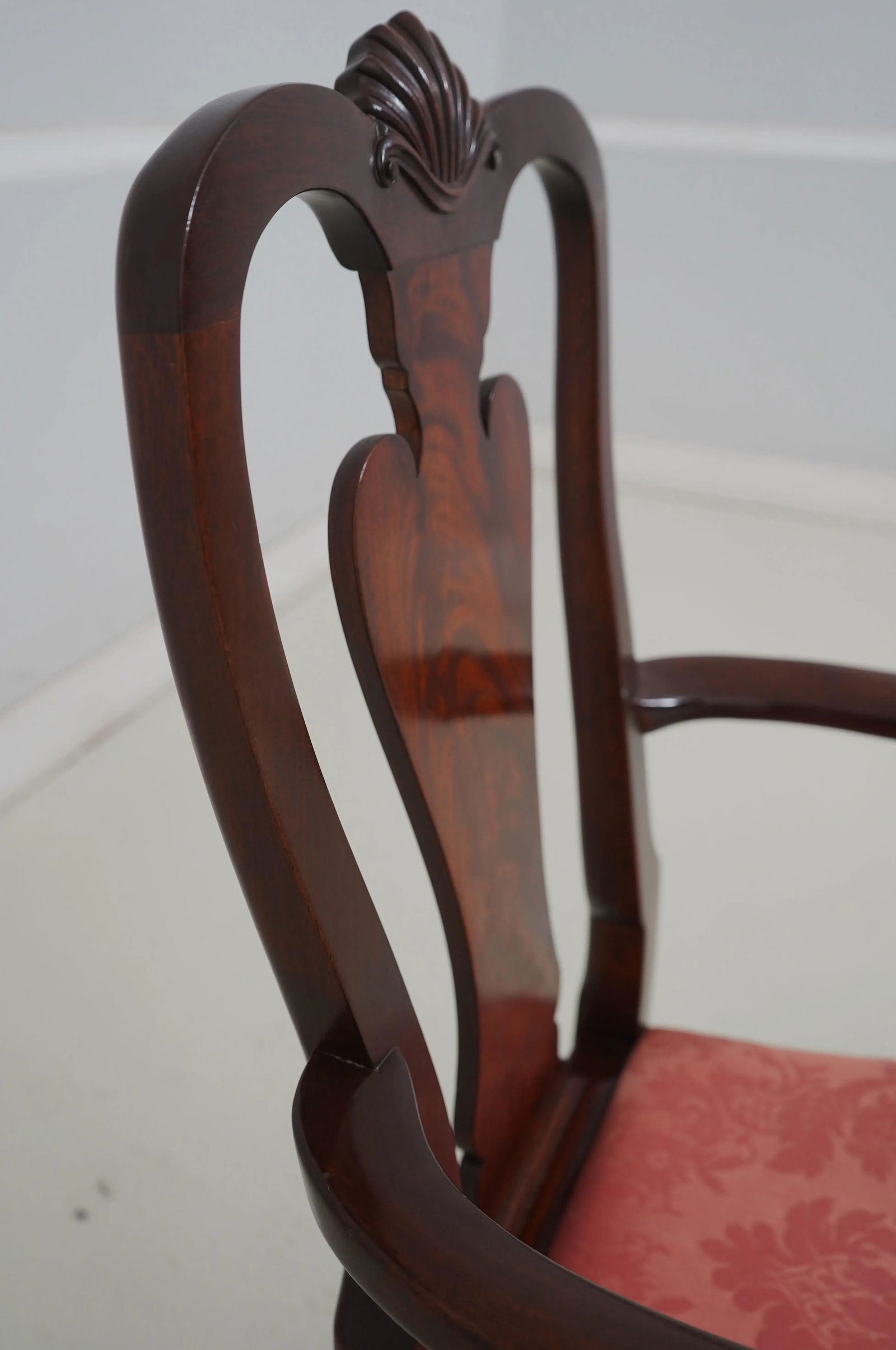 Kittinger Richmond Hill Mahogany Queen Anne Armchair - 5