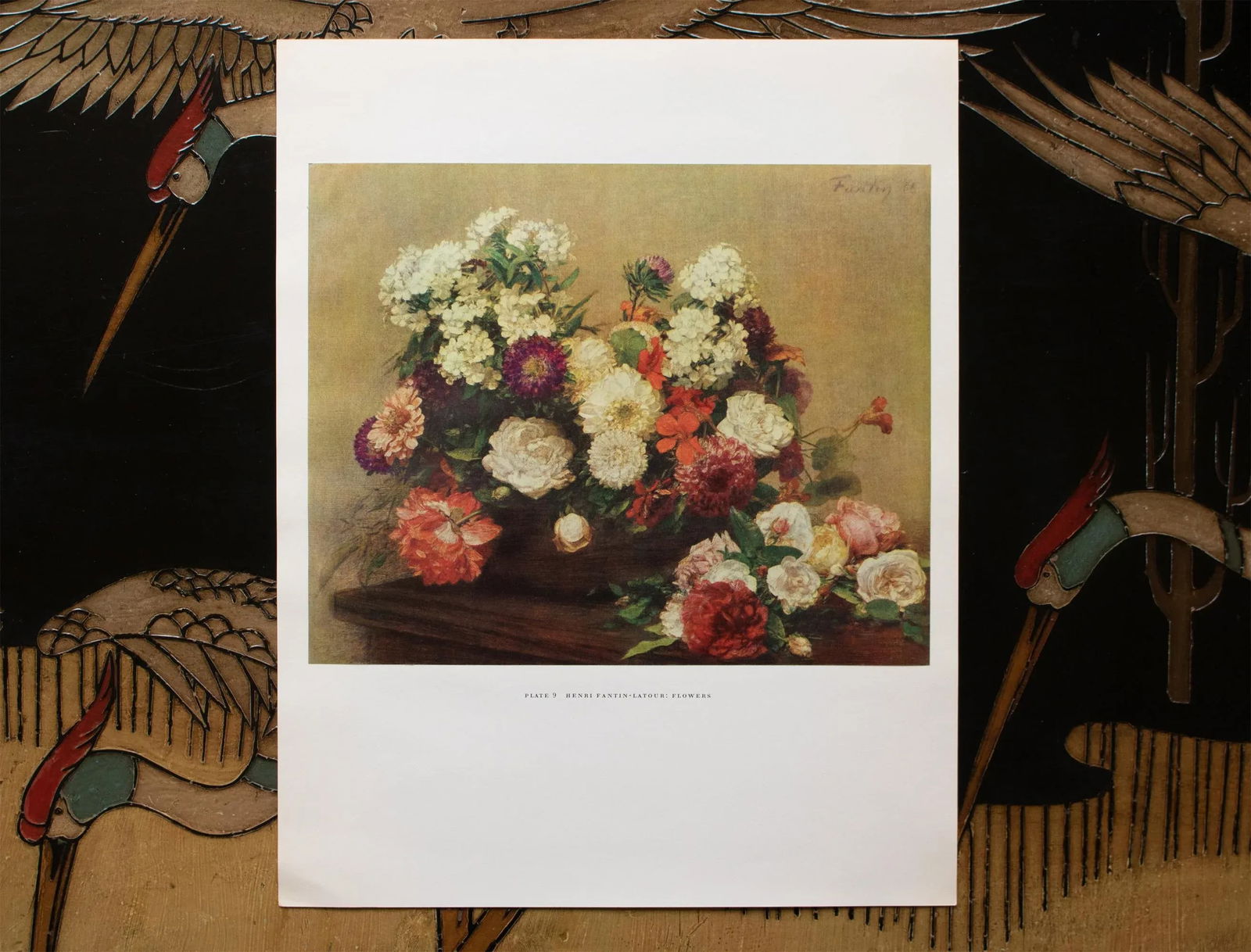 1950s After Henri Fantin-Latour "Flowers", First Edition Swiss Full-Color Print - 5