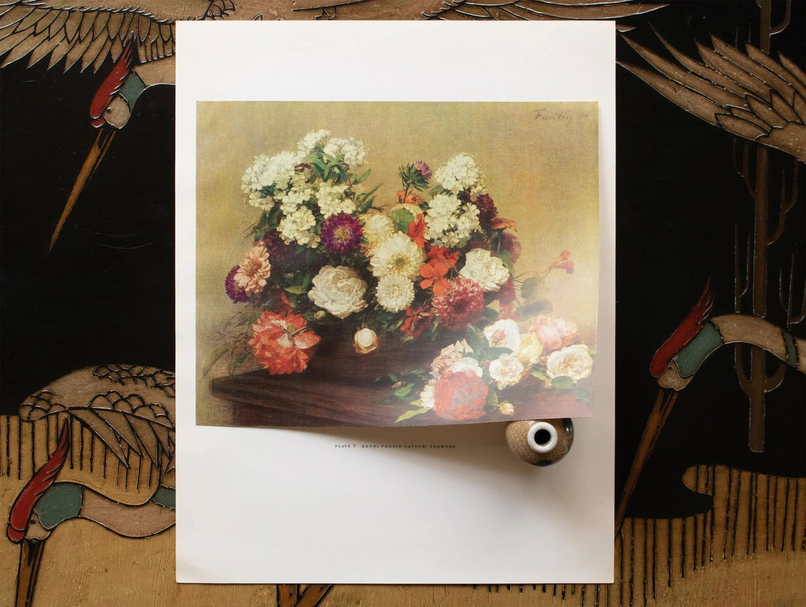 1950s After Henri Fantin-Latour "Flowers", First Edition Swiss Full-Color Print - 6