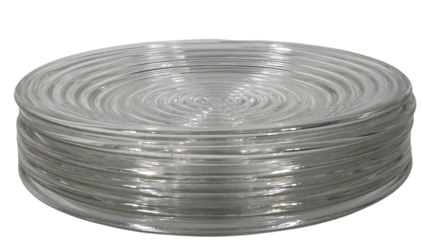 Mid 20th Century Anchor Hocking Manahttan Pattern Salad Plates- Set of 6 - 4