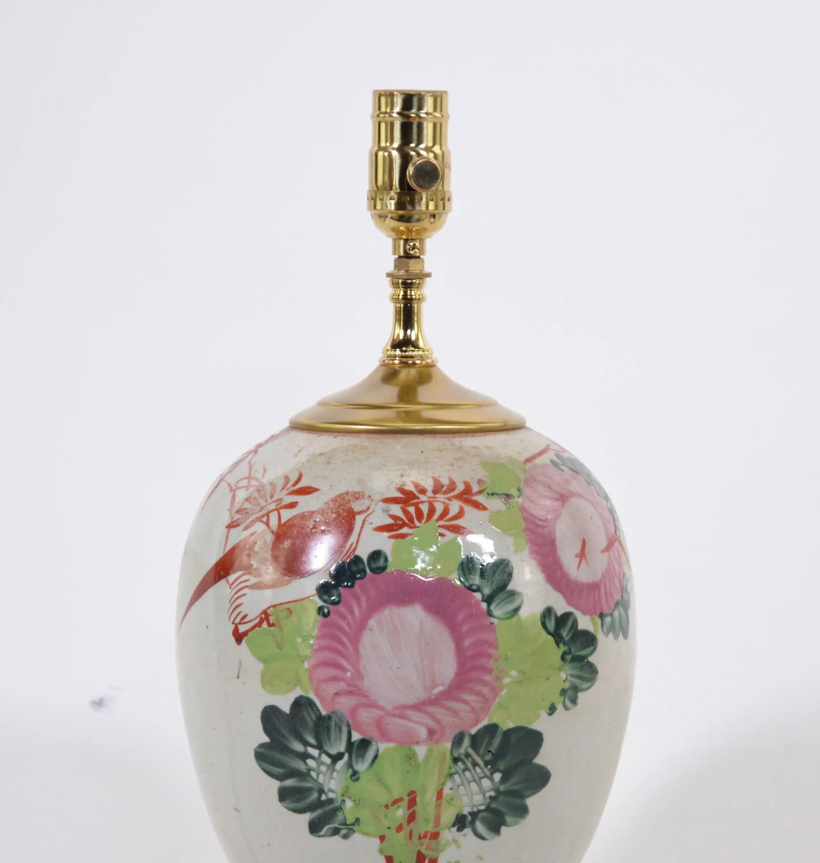 20th Century Chinese Famille Rose Jar Table Lamp - 5