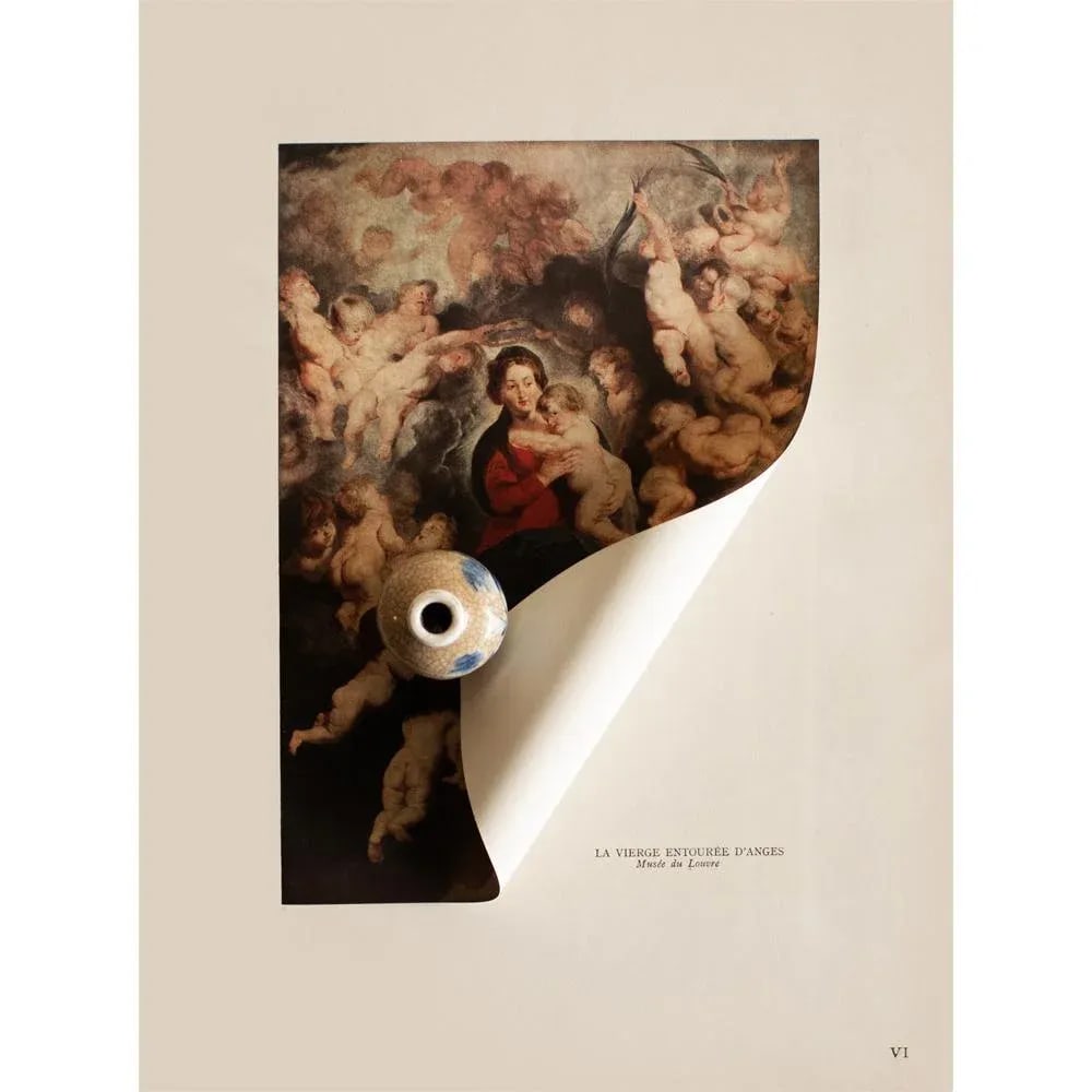 1944 Rubens "The Virgin Surrounded by Angels", First Edition Parisian Photogravure - 3