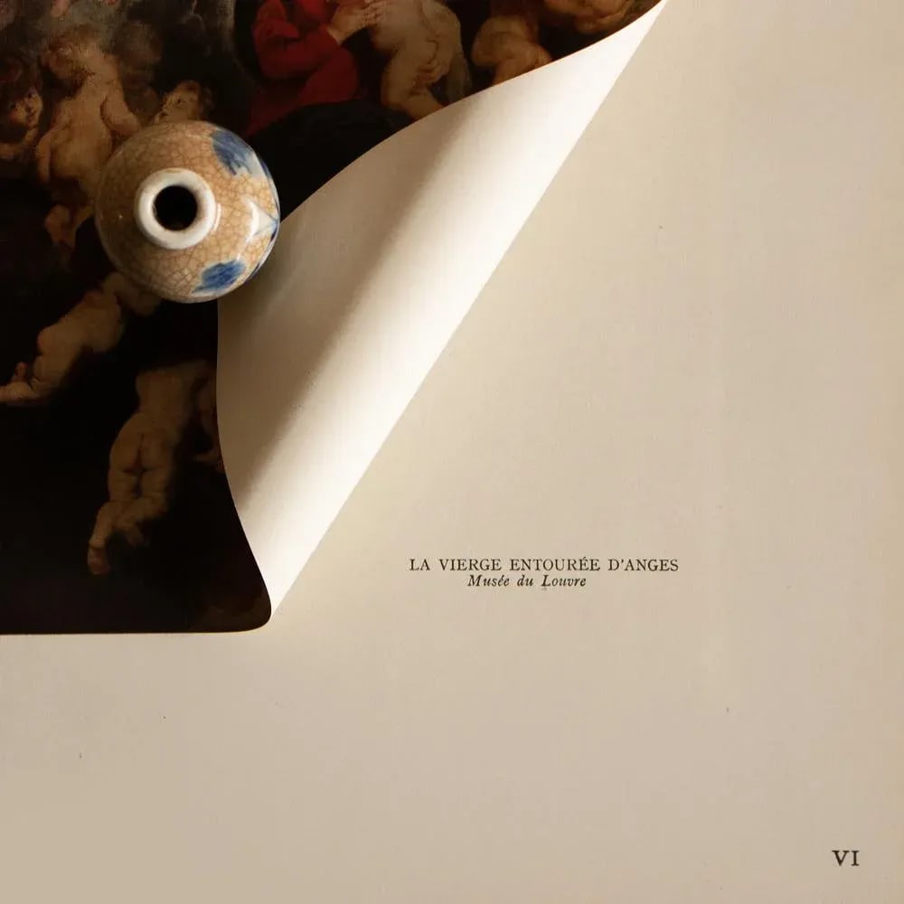 1944 Rubens "The Virgin Surrounded by Angels", First Edition Parisian Photogravure - 4