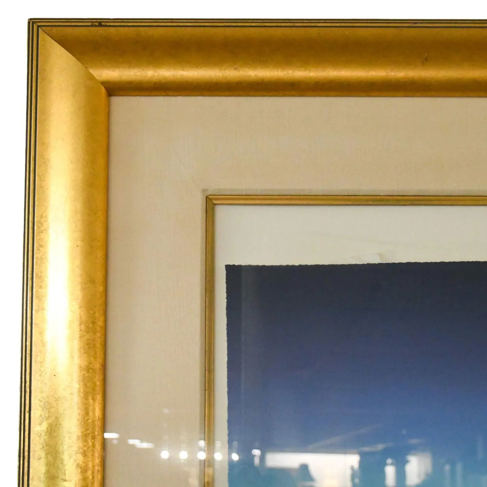 Mid 20th Century Framed Signed r.c. Gorman Lithograph "Thistle Jar" - 4