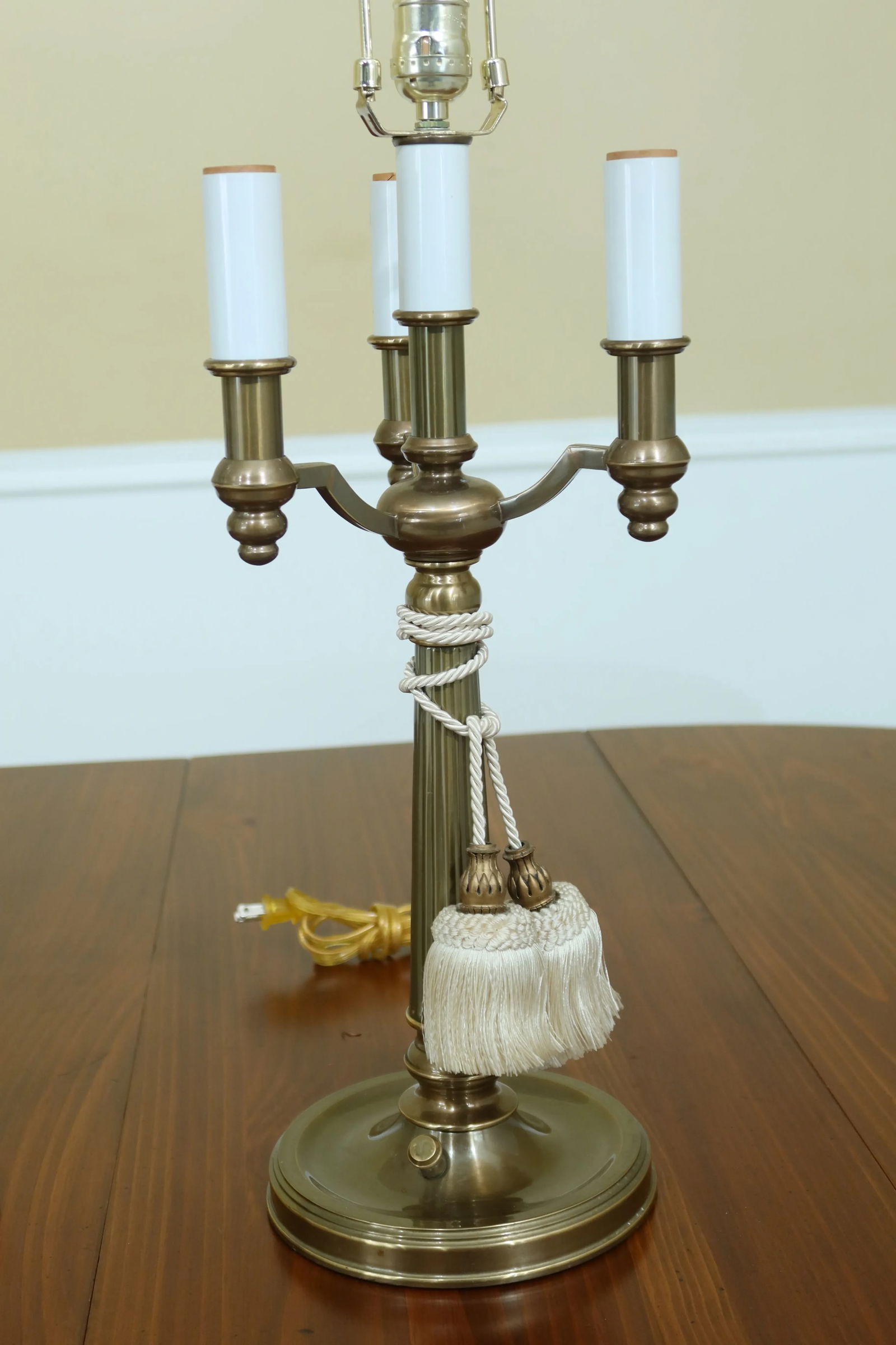 Stiffel Brass Regency Style Table Lamps - a Pair - 2