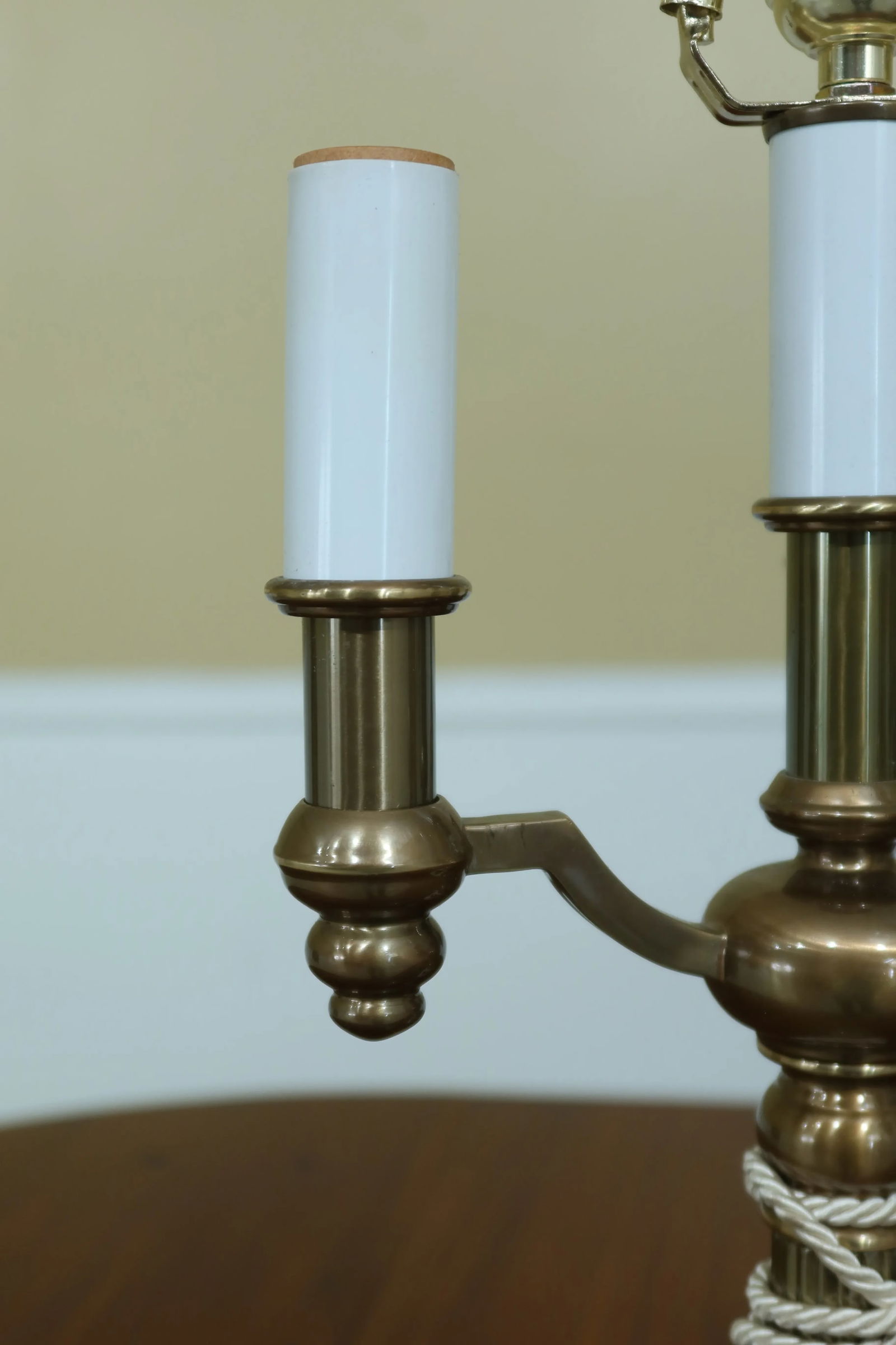 Stiffel Brass Regency Style Table Lamps - a Pair - 4