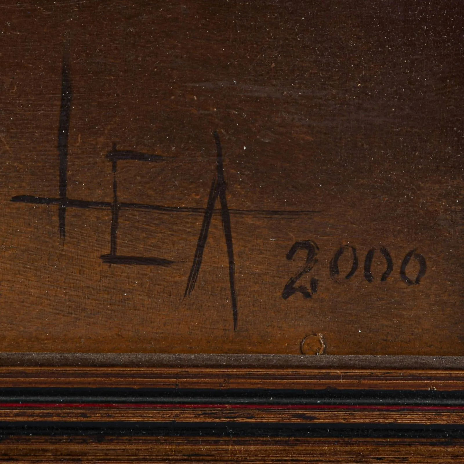 Framed Signed Dutch School-Style Gentleman Oil on Board - 4