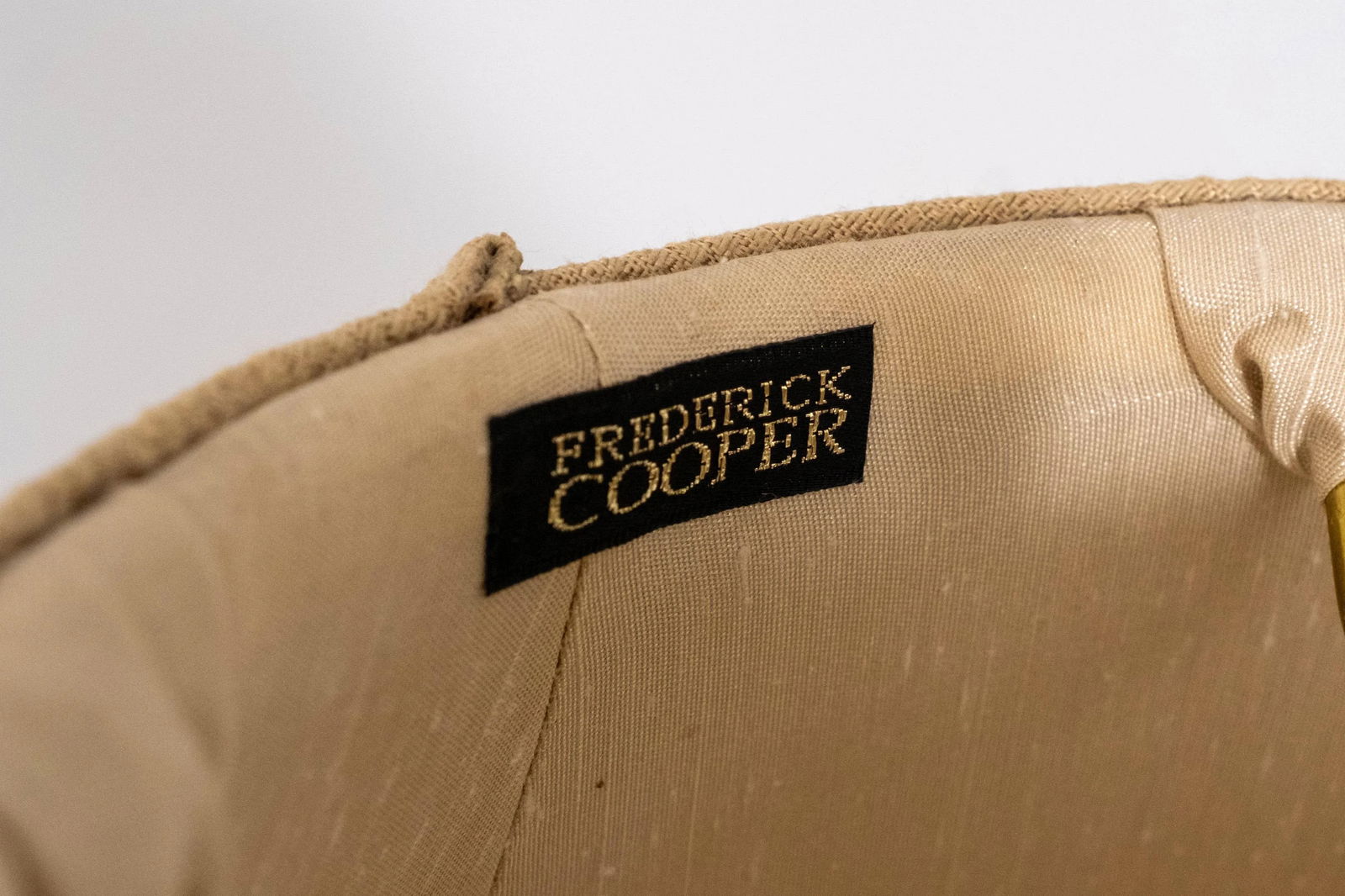 1990s Frederick Cooper 2 Light Brass Table Lamp - 12