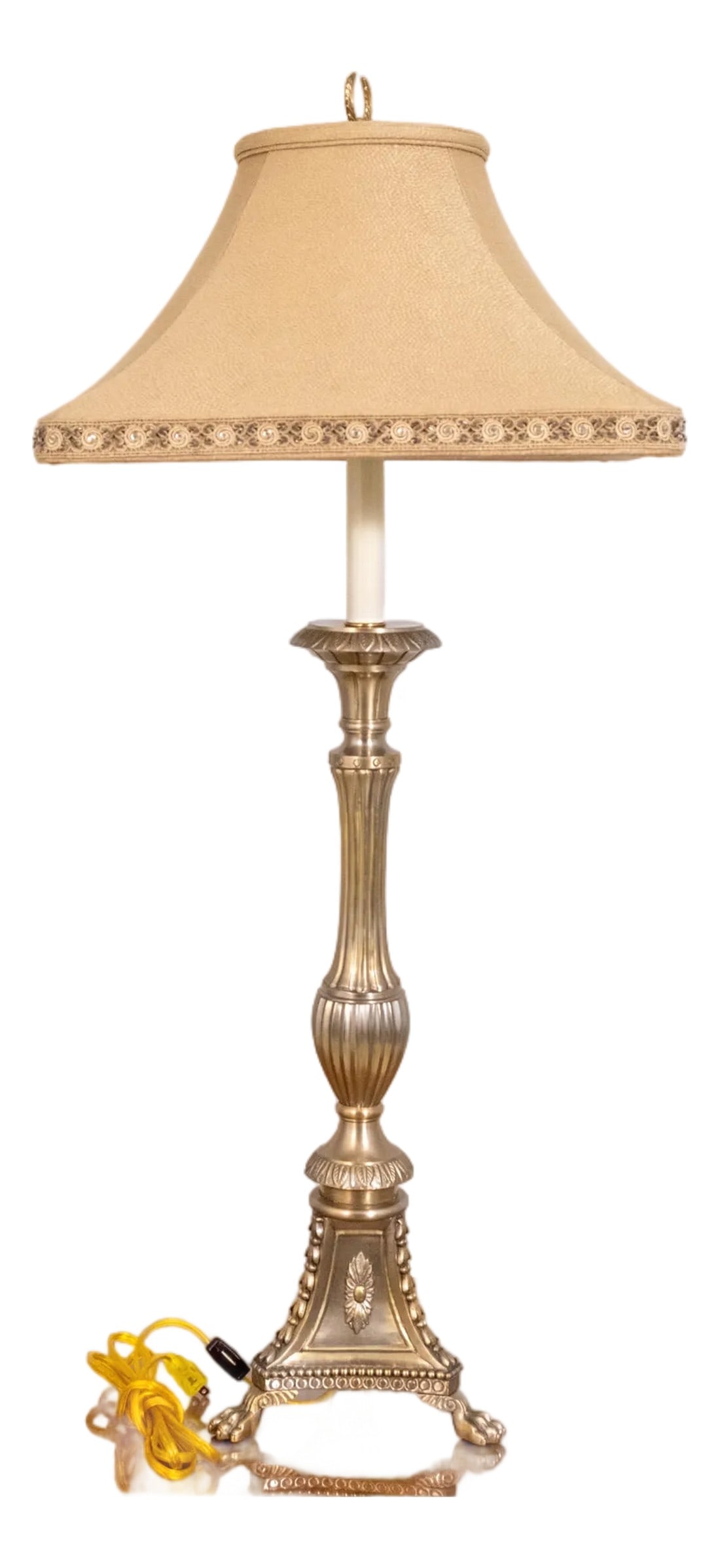 1990s Frederick Cooper 2 Light Brass Table Lamp (1 of 14)