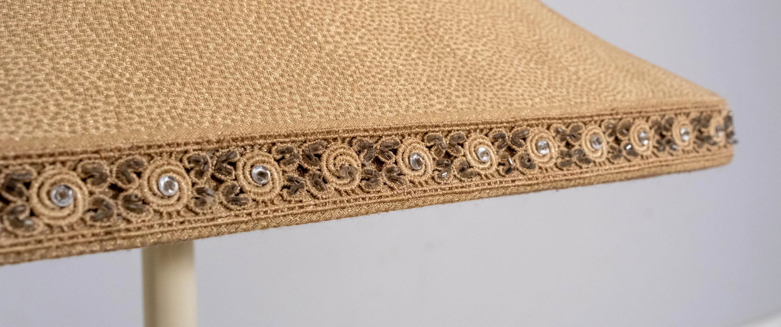 1990s Frederick Cooper 2 Light Brass Table Lamp - 5