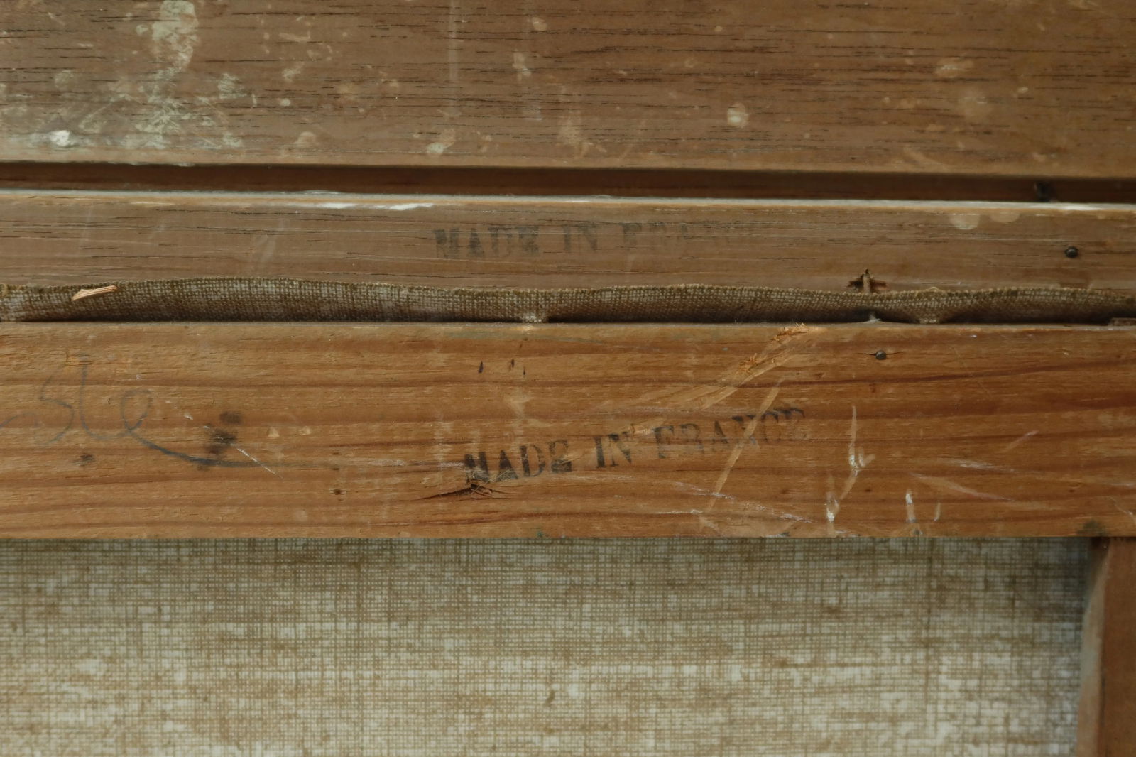 Paris French Fountain Framed Oil Painting on Canvas ~ M.Janpol - 8