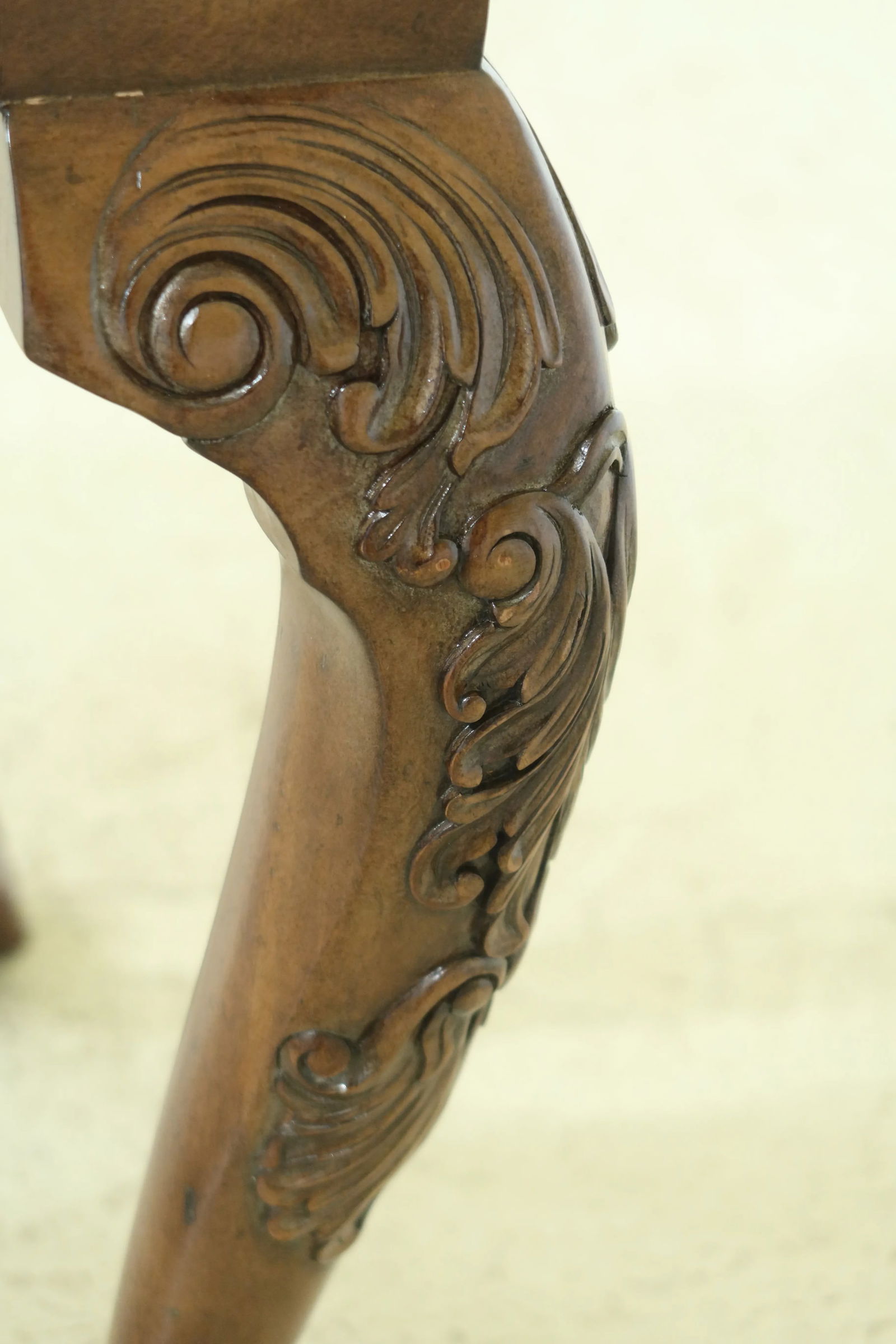 Maitland Smith Ball & Claw Chippendale Mahogany Tea Table - 4